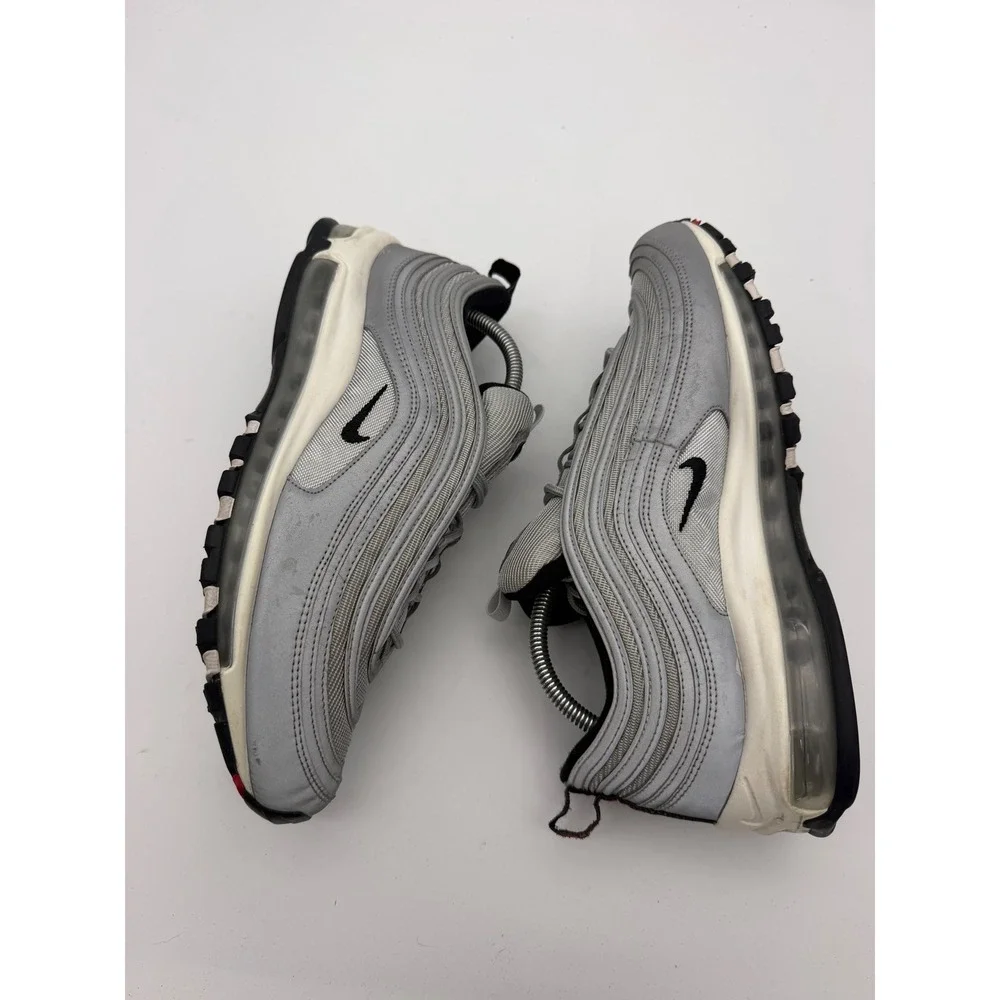 Nike Air Max 97 Wolf Grey Black White 312834-007 Mens Running Shoes Size 11